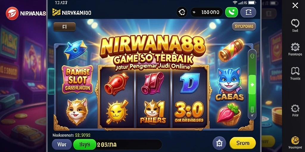 Screenshot gameplay NIRWANA88 menampilkan visual slot yang menarik.